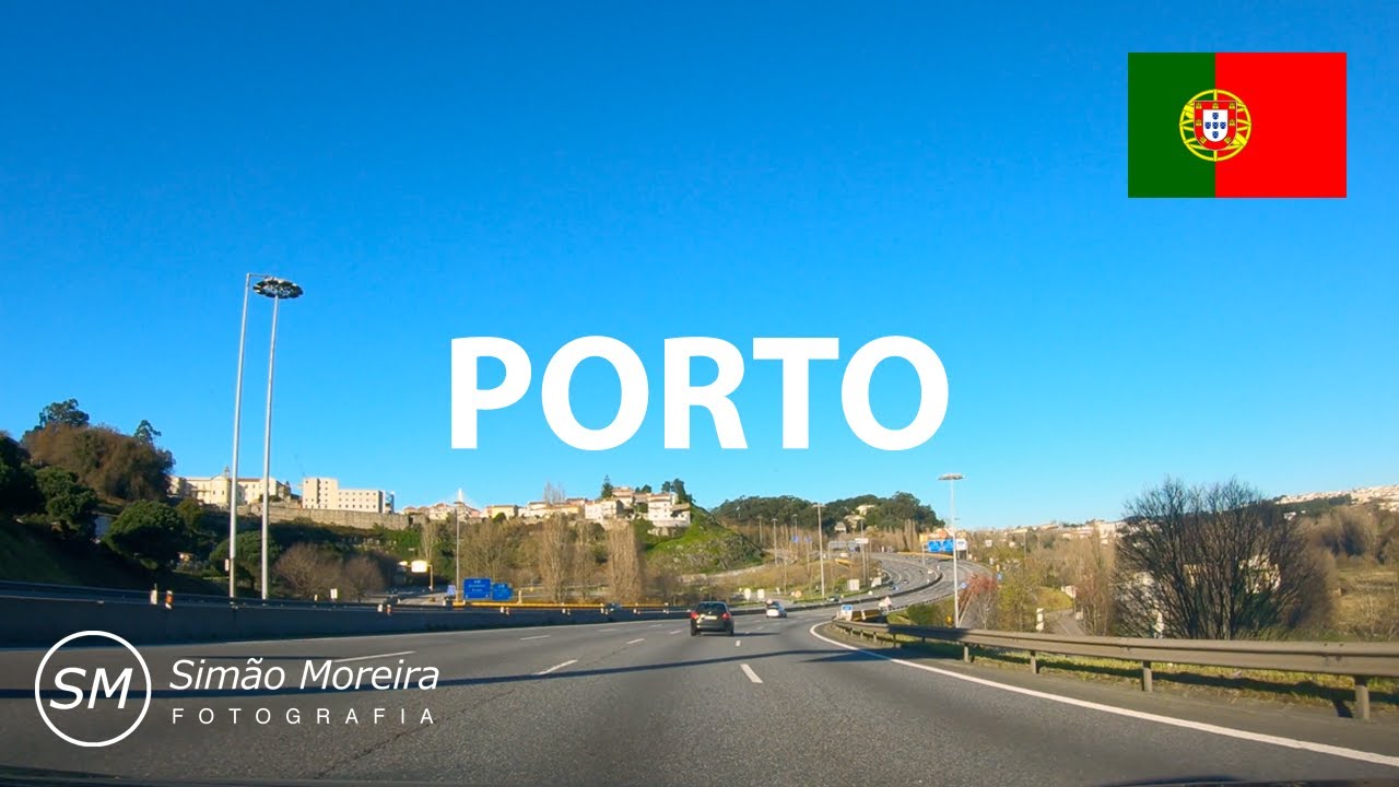 Driving Downtown Porto - Portugal | Circunvalação