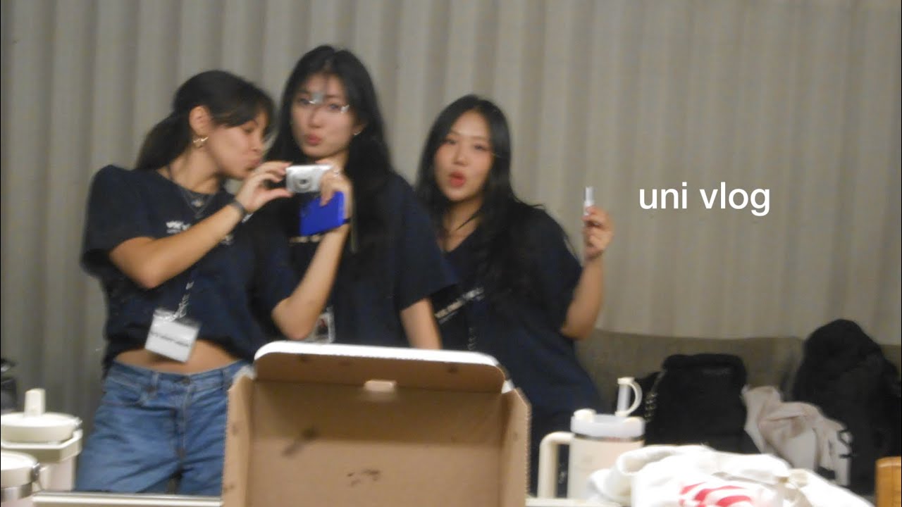 uni vlog 🪼late night studying, midterms, & dance show