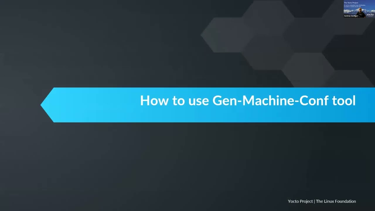 YPS 2023.11 - 29.11.2023 - Сандип Гундлупет Раджу - Начало работы с Gen-Machine-Conf