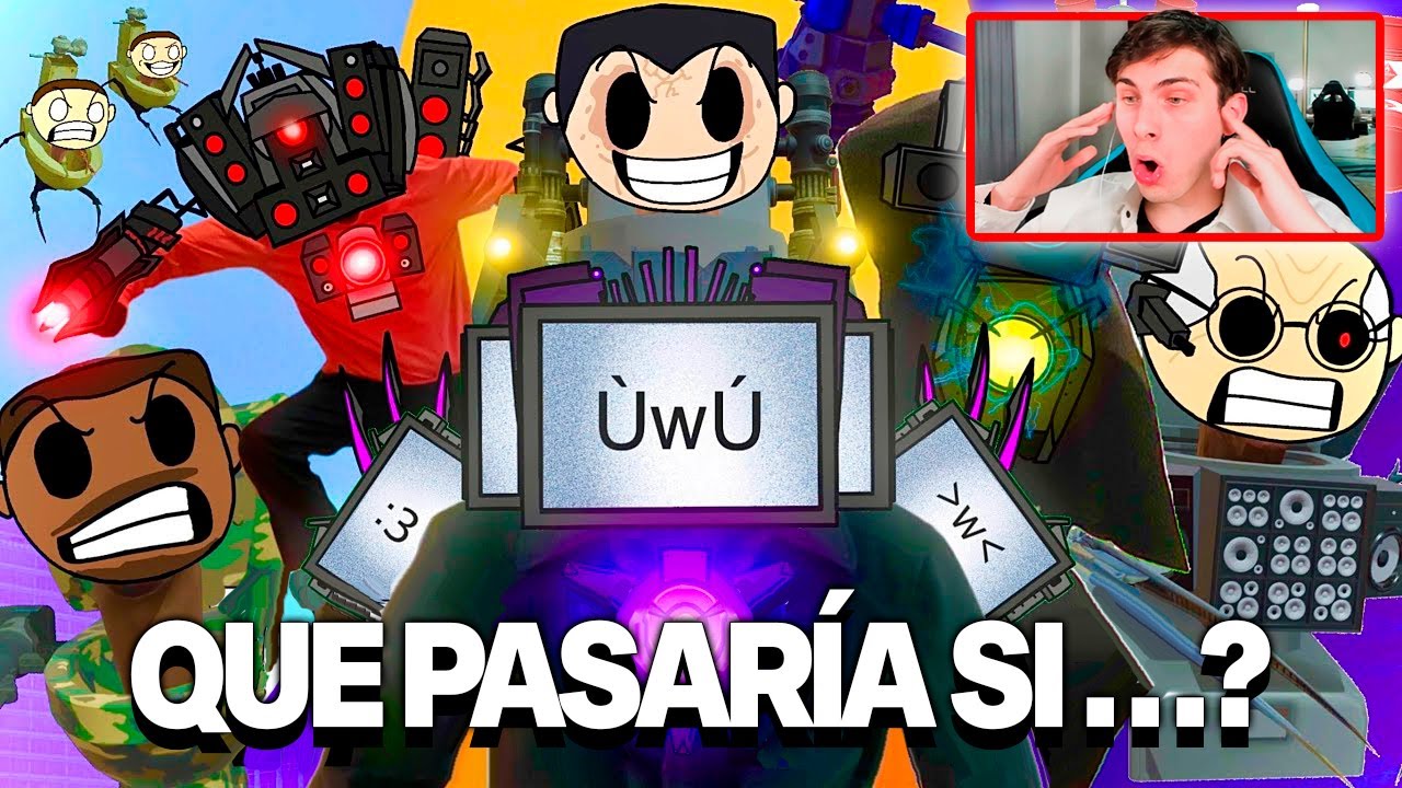 SKIBIDI TOILET: QUE PASARÍA SI...? (TEMPORADA  1) - REACCION THEKALO