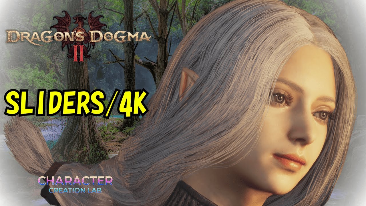 Dragons Dogma 2 | Elf Female Character Creation (4K) - Sliders