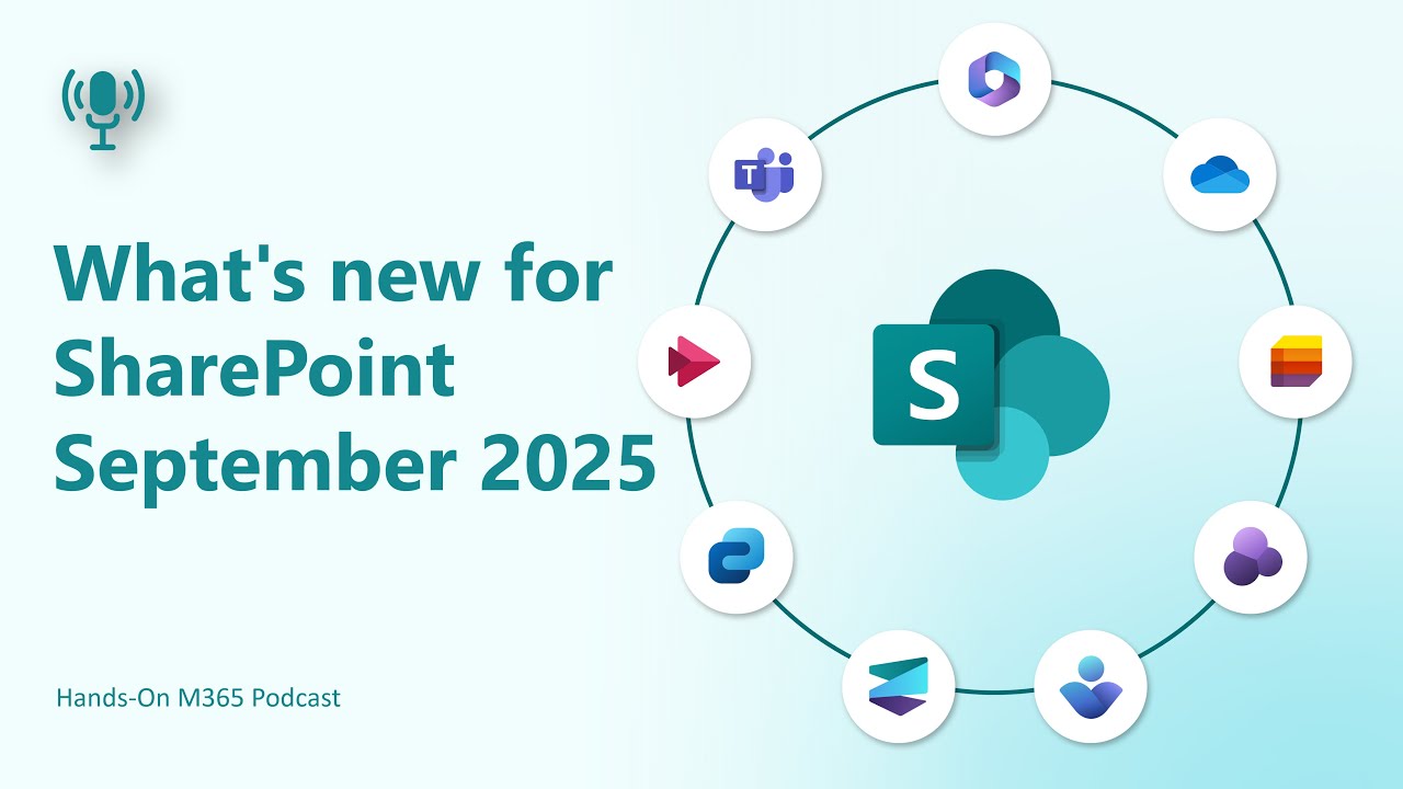 Что нового в SharePoint — сентябрь 2025 г.