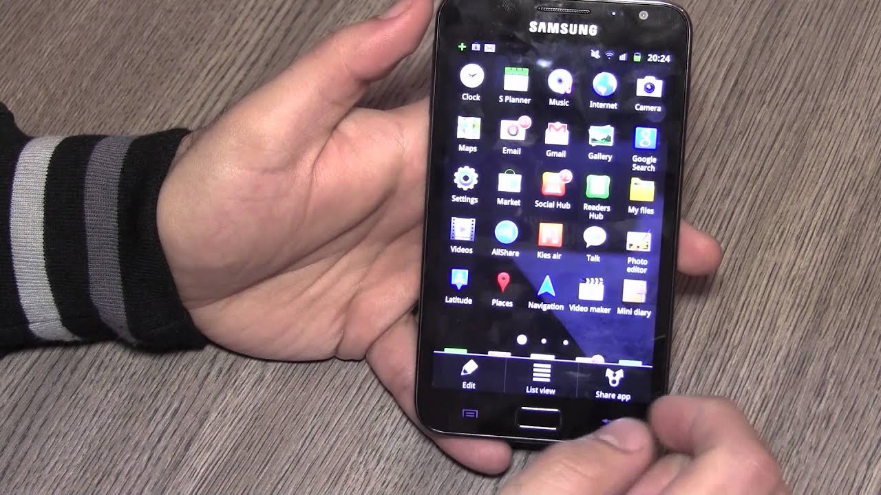 Samsung Galaxy Note Tablet Phone Hybrid  in-Depth Review Part 1