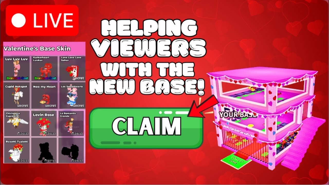 helping viewers WITH THE NEW BASE ❤️ + PVP AND TRADE