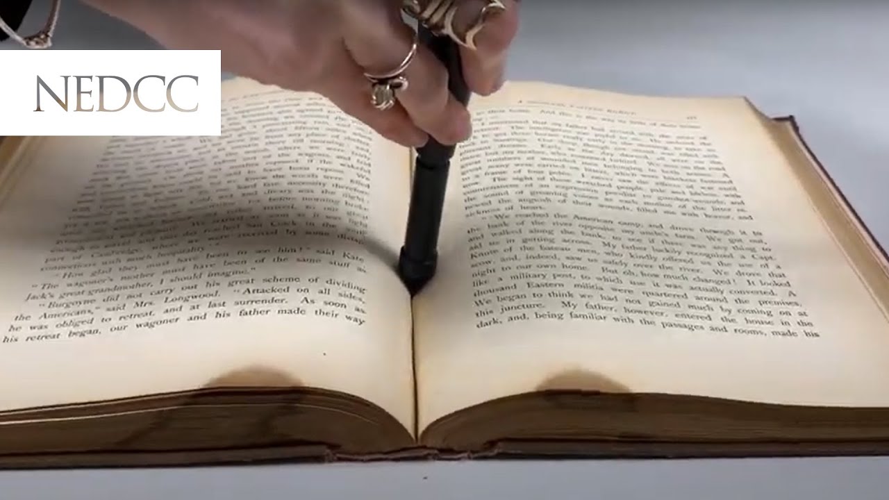 How to Vacuum a Dusty Book