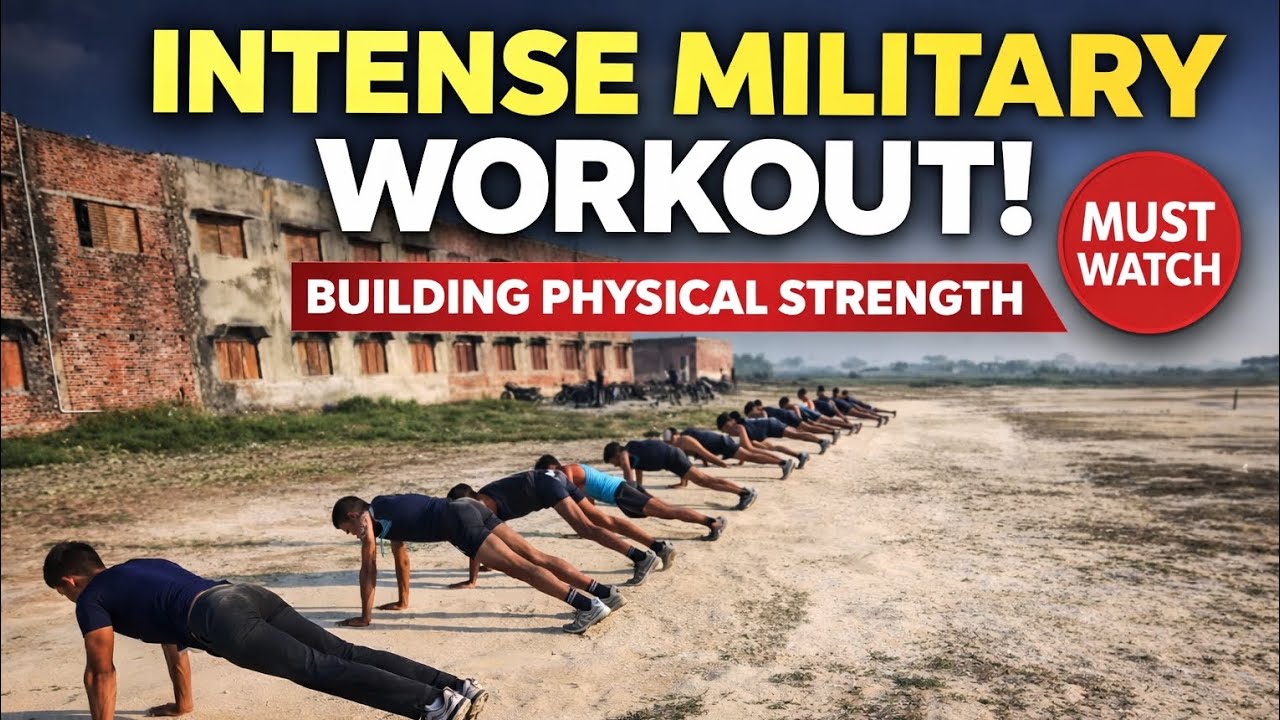 💪 Army Push Up Practice | Full Ground Training Motivation