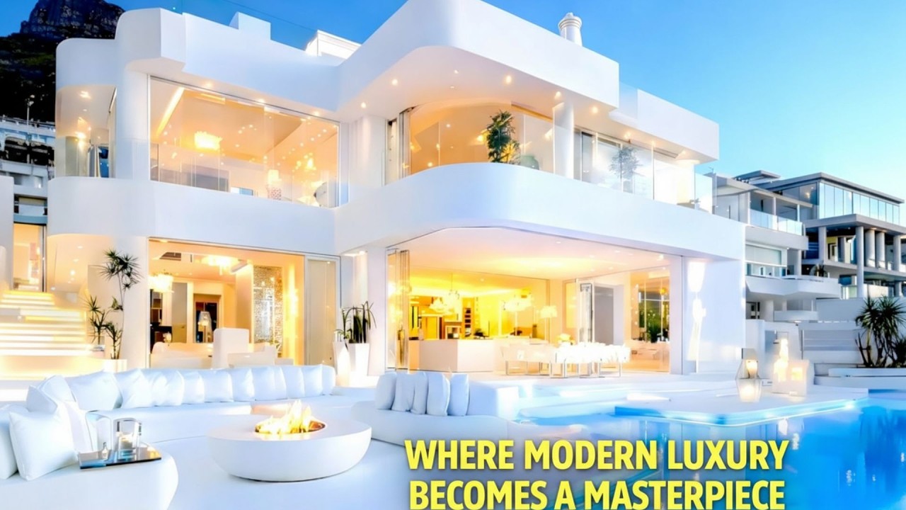 A Masterpiece of Modern Luxury | Inside a Stunning Contemporary Mansion with Iconic Interiors