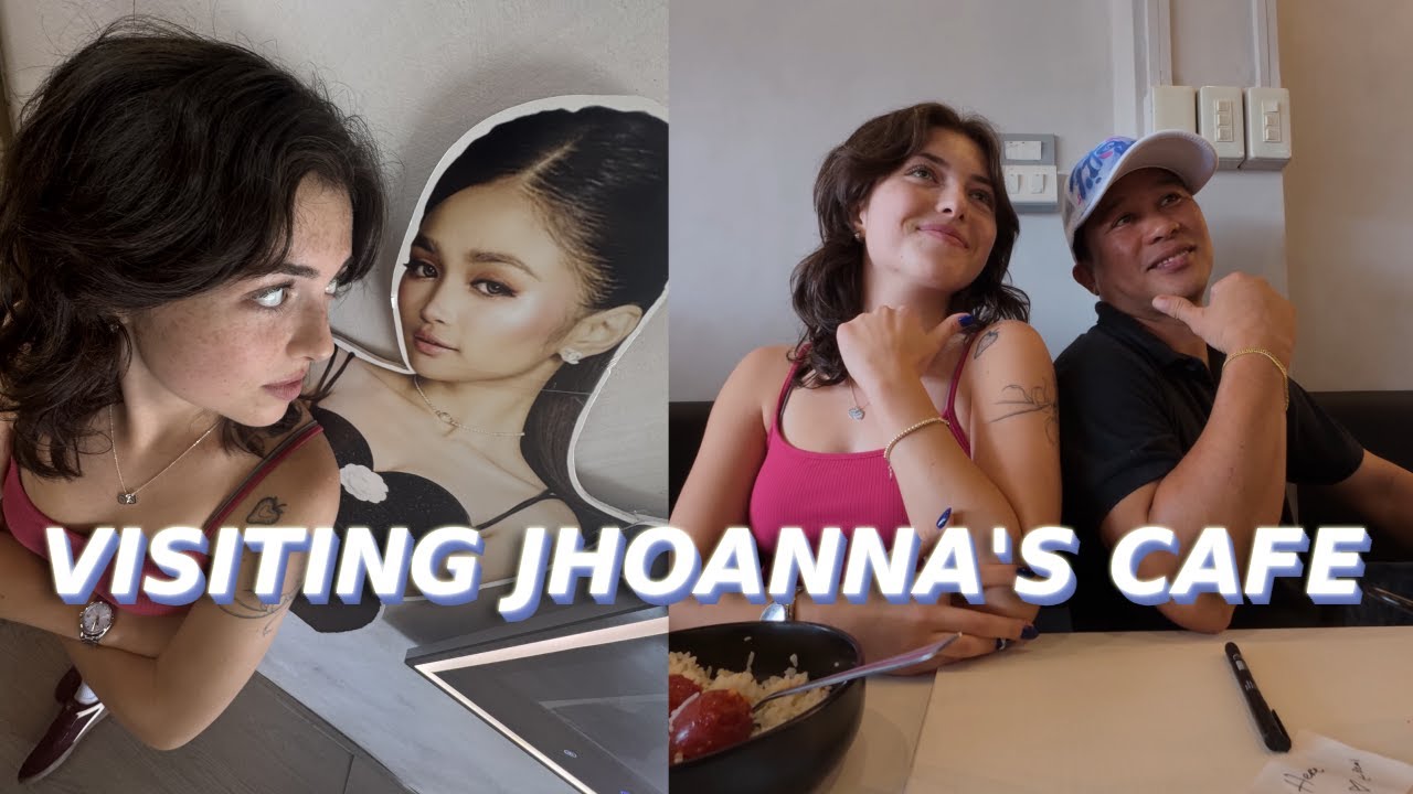 Visiting Jhoanna's cafe