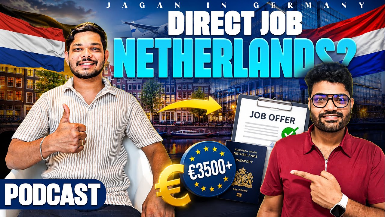 India నుంచి Directగా Netherlands Job | Consultancy లేదు, Referral లేదు, Full Process 🤝