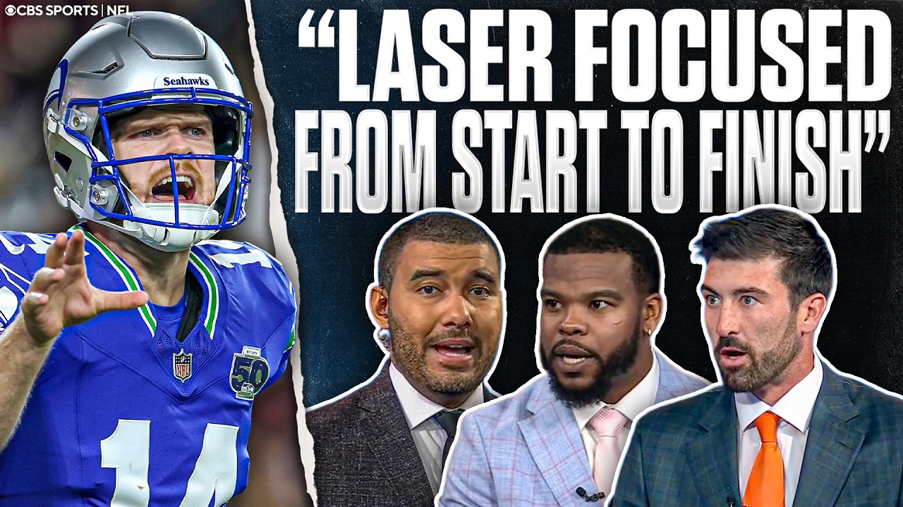 Darnold Nearly Perfect as Seahawks Roll Past Commanders, Daniels Exits with Injury | SNF Game Recap