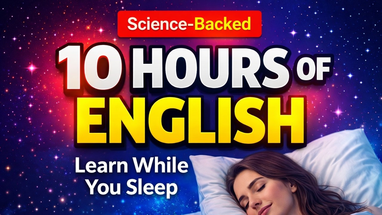 Learn English while you sleep | Real English Conversation Practice