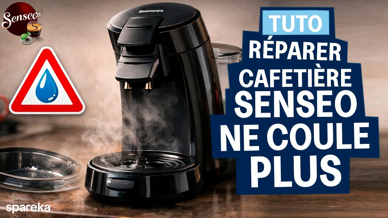 Senseo ne coule plus : débouchage + tests pompe/chaudière (tuto complet)