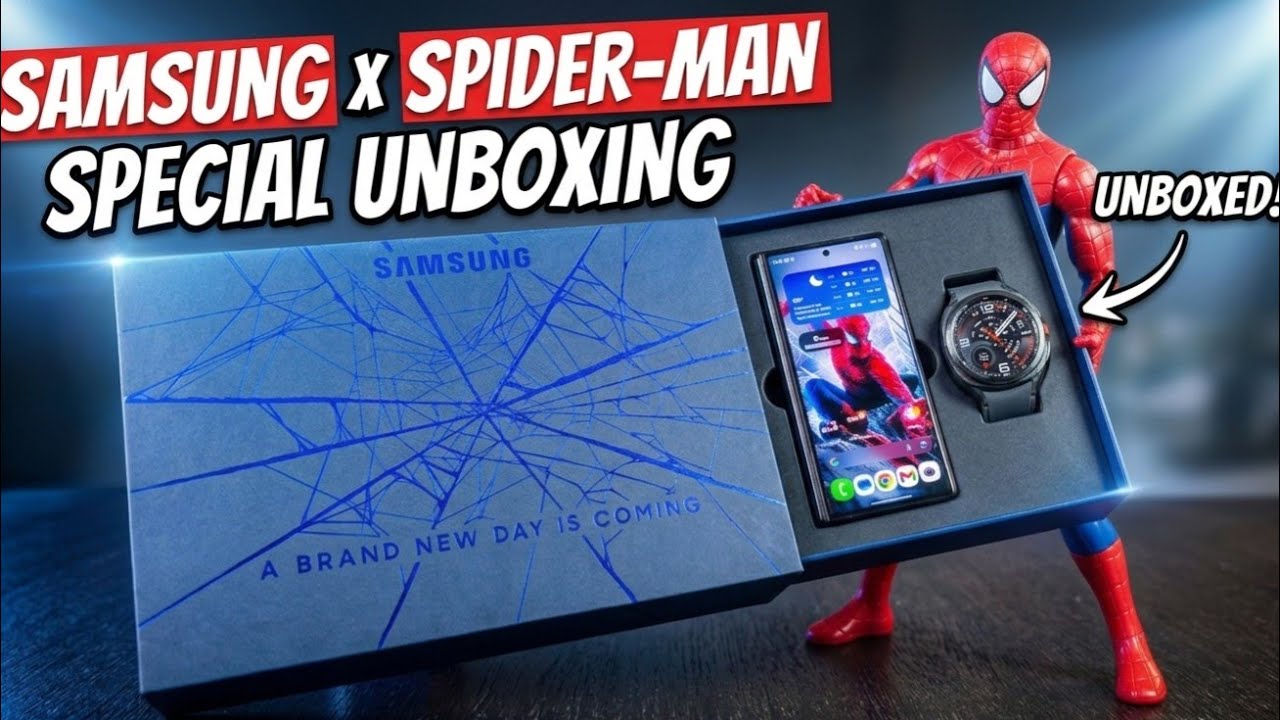 Распаковка специальной версии Samsung Galaxy Z Fold8 Ultra!