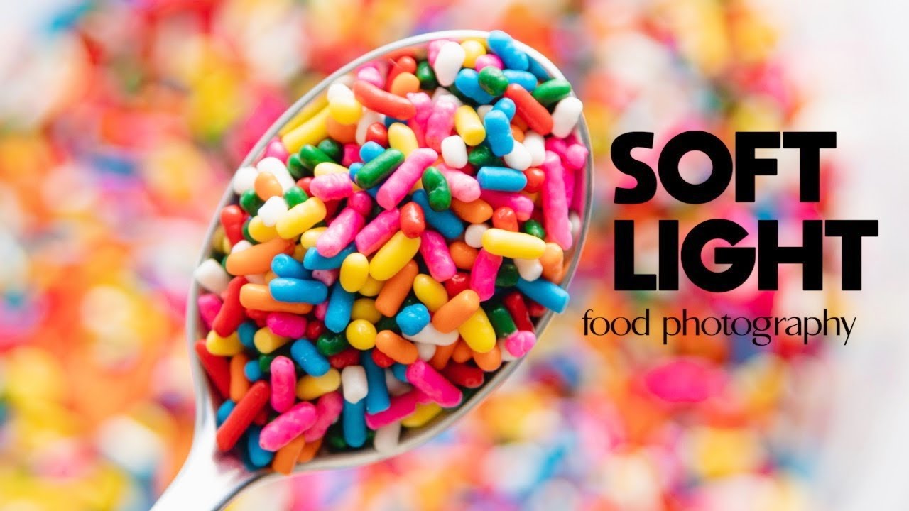 How to create soft light for food photography using a flash #SHORTS