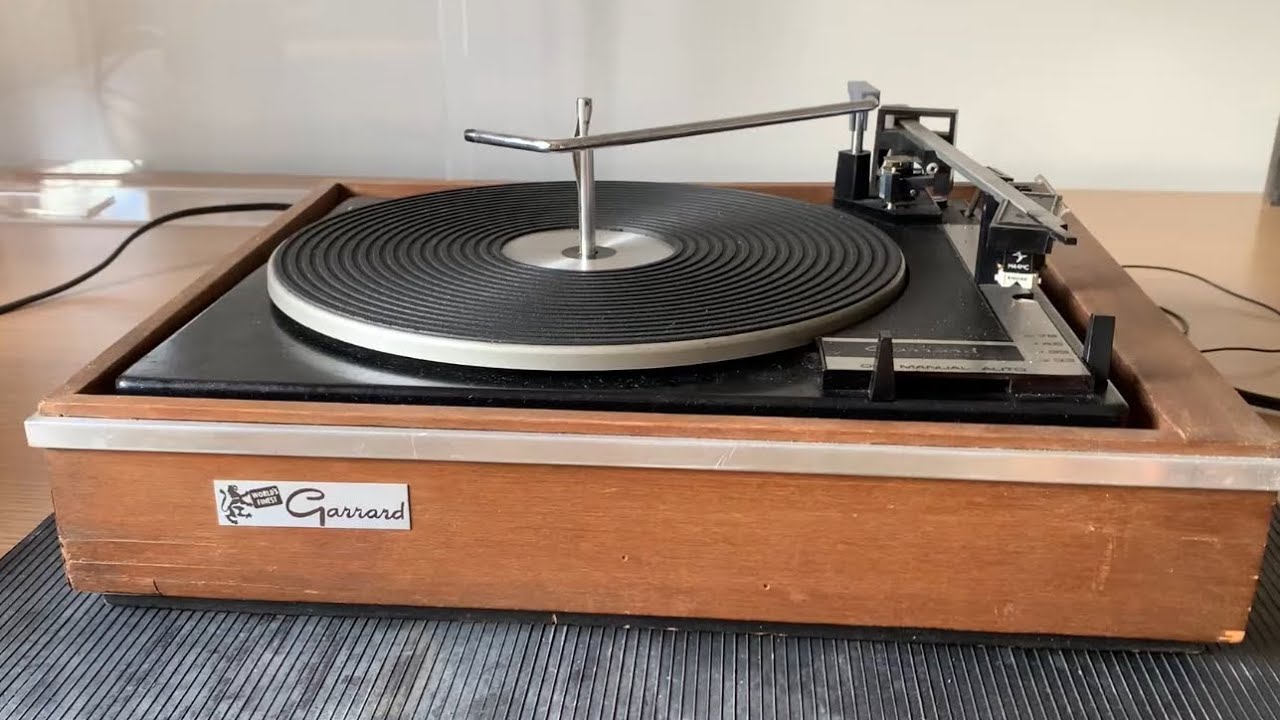 Conserto: Antigo Toca discos Garrard 6300