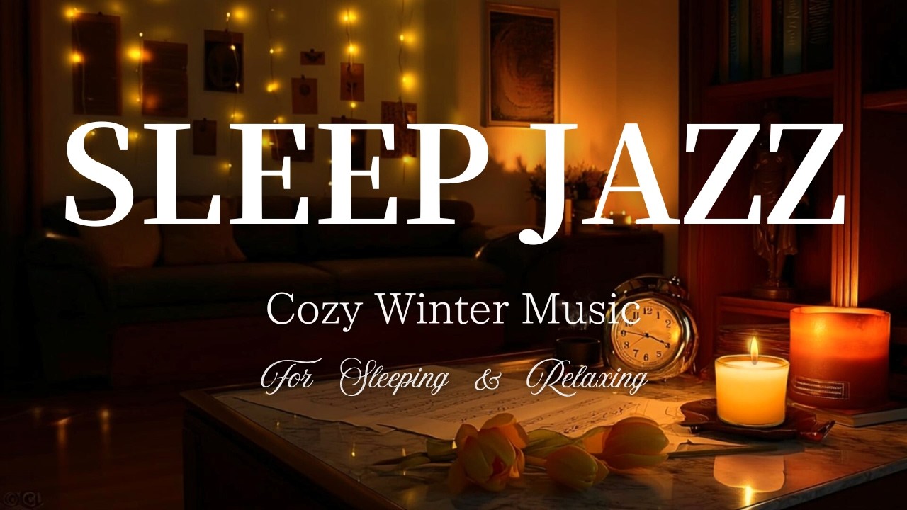 【Night Sleep Jazz】 –  Soft Background Music for sleep - Good Night