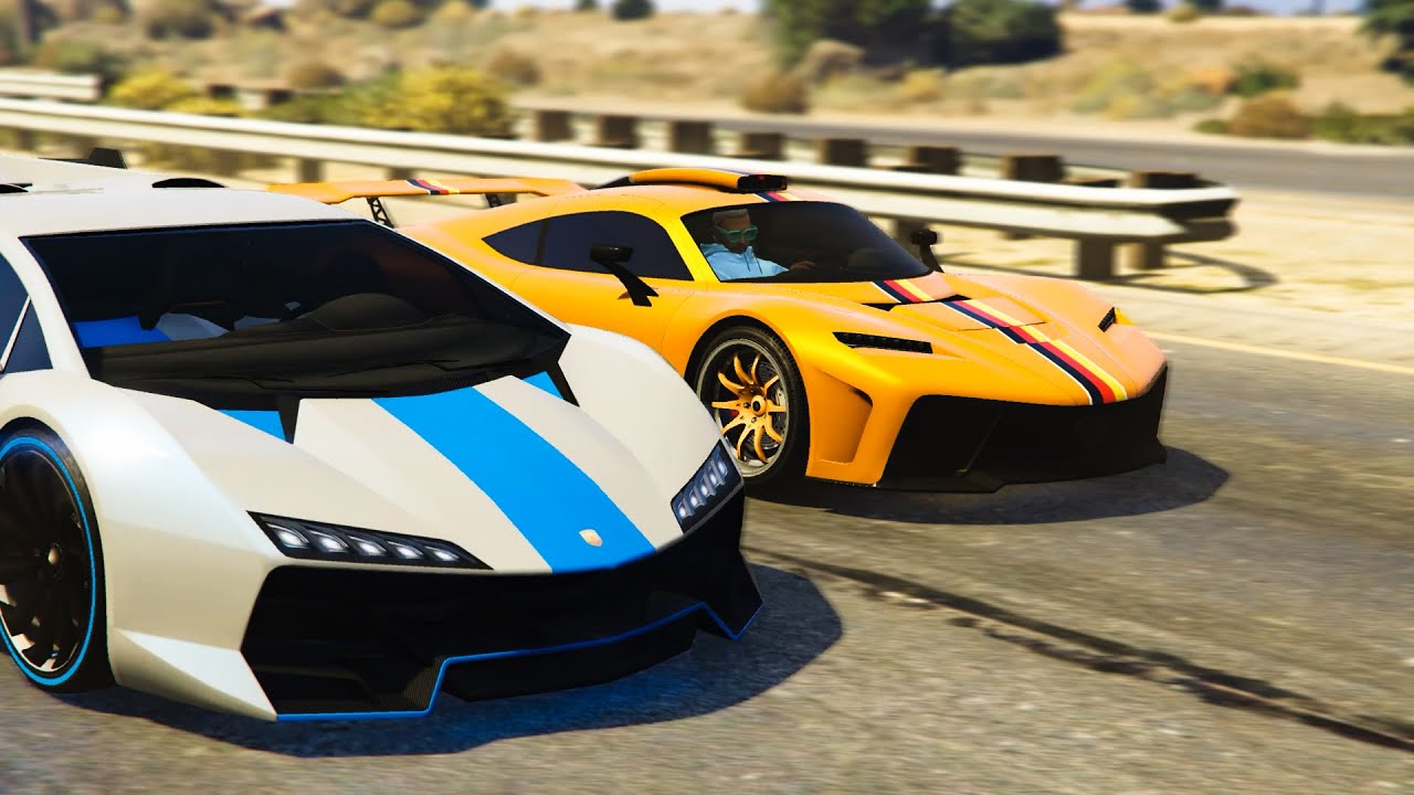 KRIEGER VS ZENTORNO WHICH IS THE FASTEST CAR | GTA ONLINE