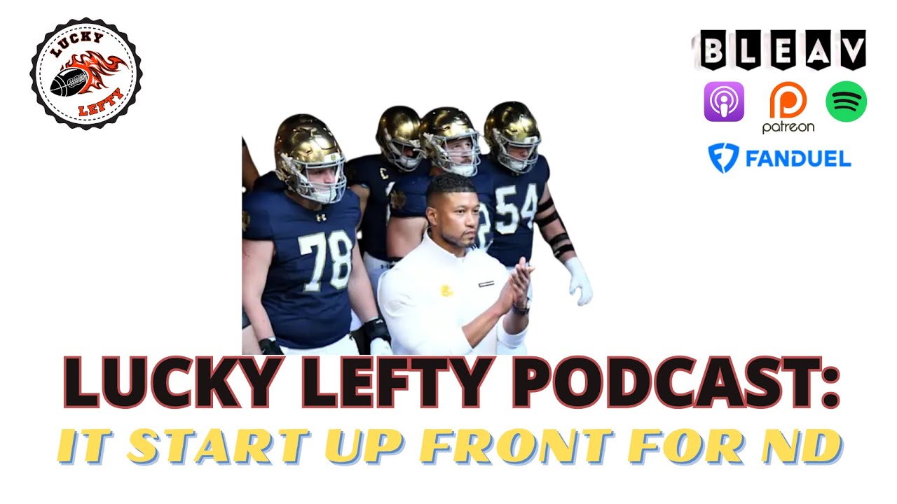 Notre Dame's Run Game Blueprint: Offensive Line Depth Chart Analysis #notredame #goirish