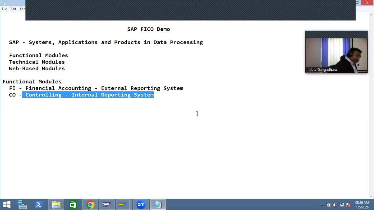 SAP FICO TRAINING INSTITUTE