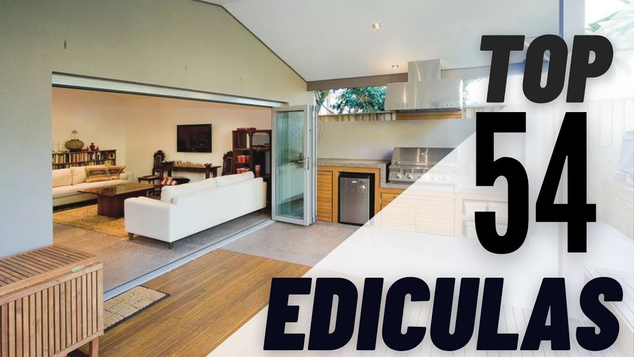 TOP 54 IDEAS DE EDICULAS MODERNAS PARA MORAR 2022-Edicules to live #decoração #edificação #edicula