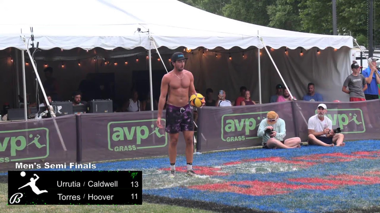AVP Grass | The Pottstown Rumble | Men's Semi Finals | Hoover / Torres vs. Caldwell / Urrutia
