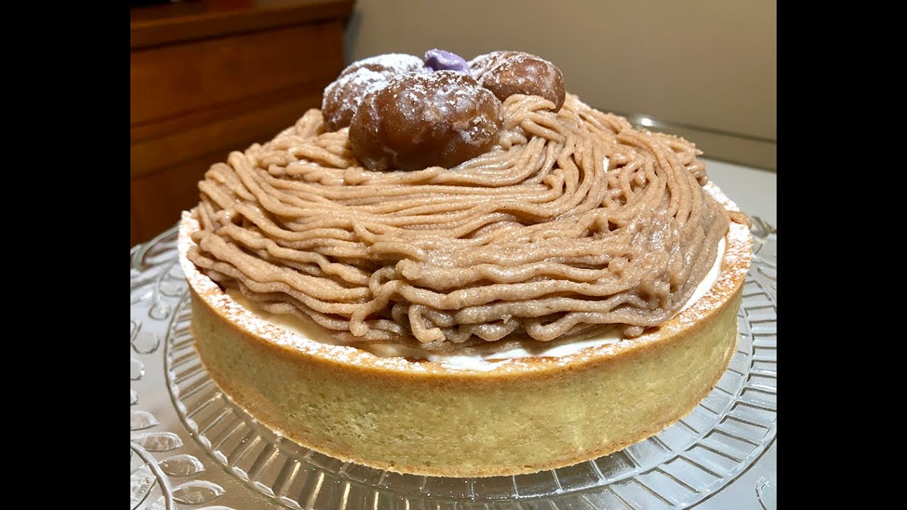 Montblanc, torta di Marron Glacè