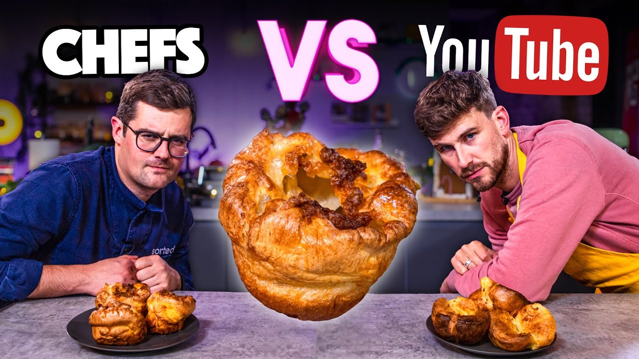 ШЕФ-ПОВАРА против YOUTUBE: как приготовить ЛУЧШИЕ йоркширские пудинги? | Sorted Food