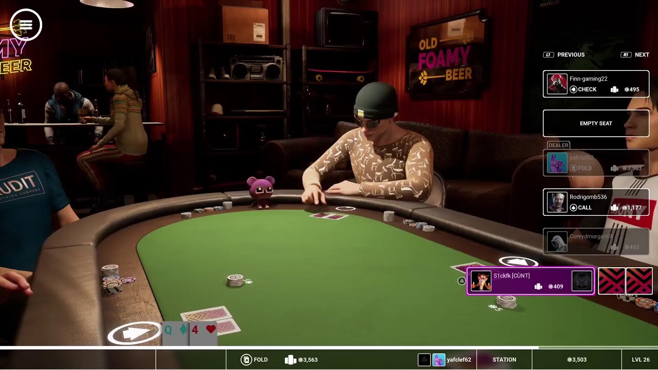 Poker club Ps5