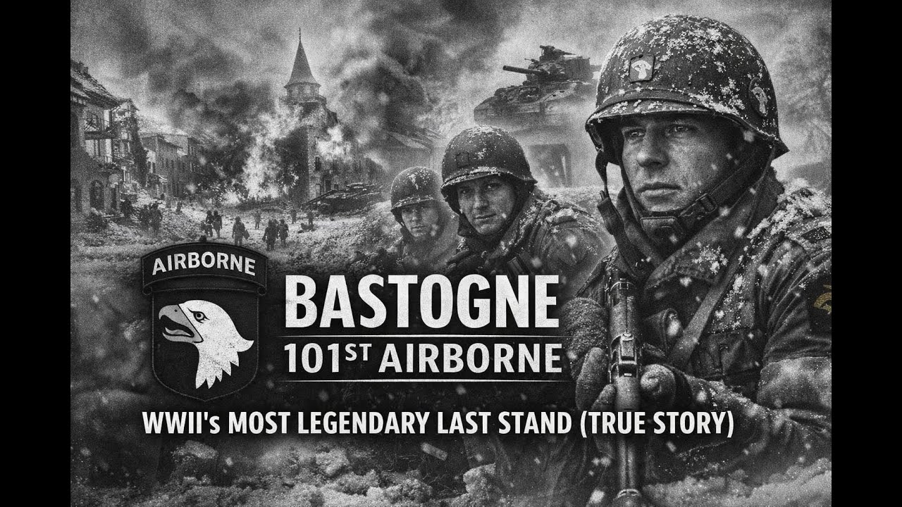 Bastogne 101st Airborne | WWII’s Most Legendary Last Stand (True Story)