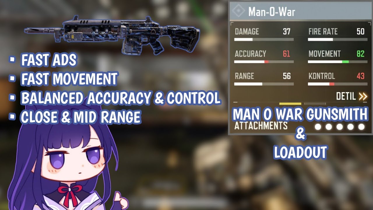 Man O War Gunsmith | CODM Indonesia🇮🇩