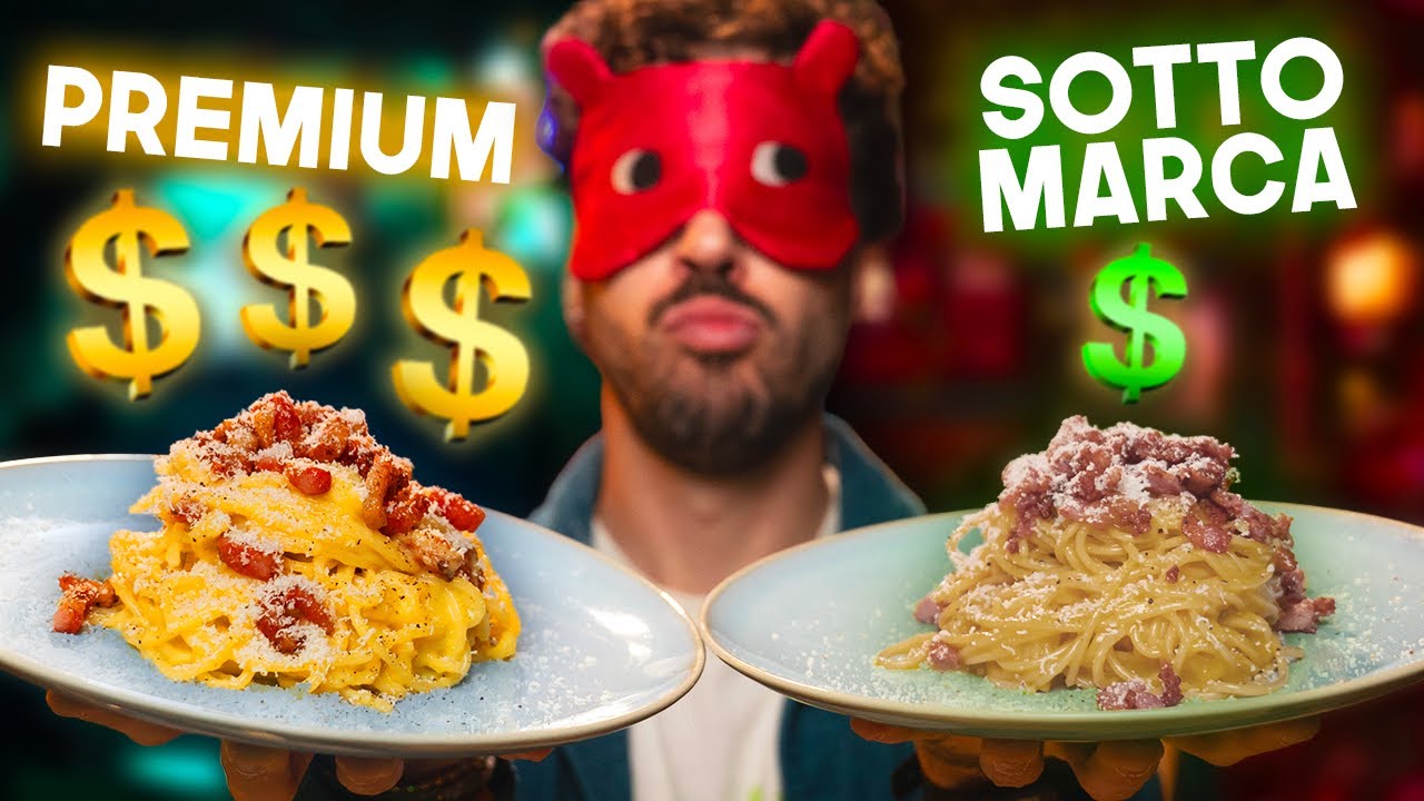 PASTA - Ingredienti PREMIUM vs. SOTTO MARCA!