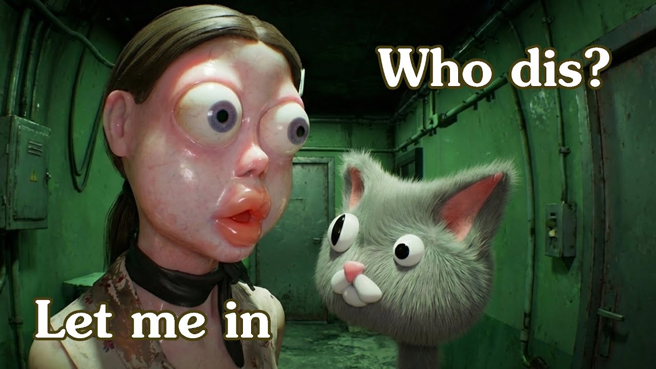 Whos at the door!? Finally finishing the game.
