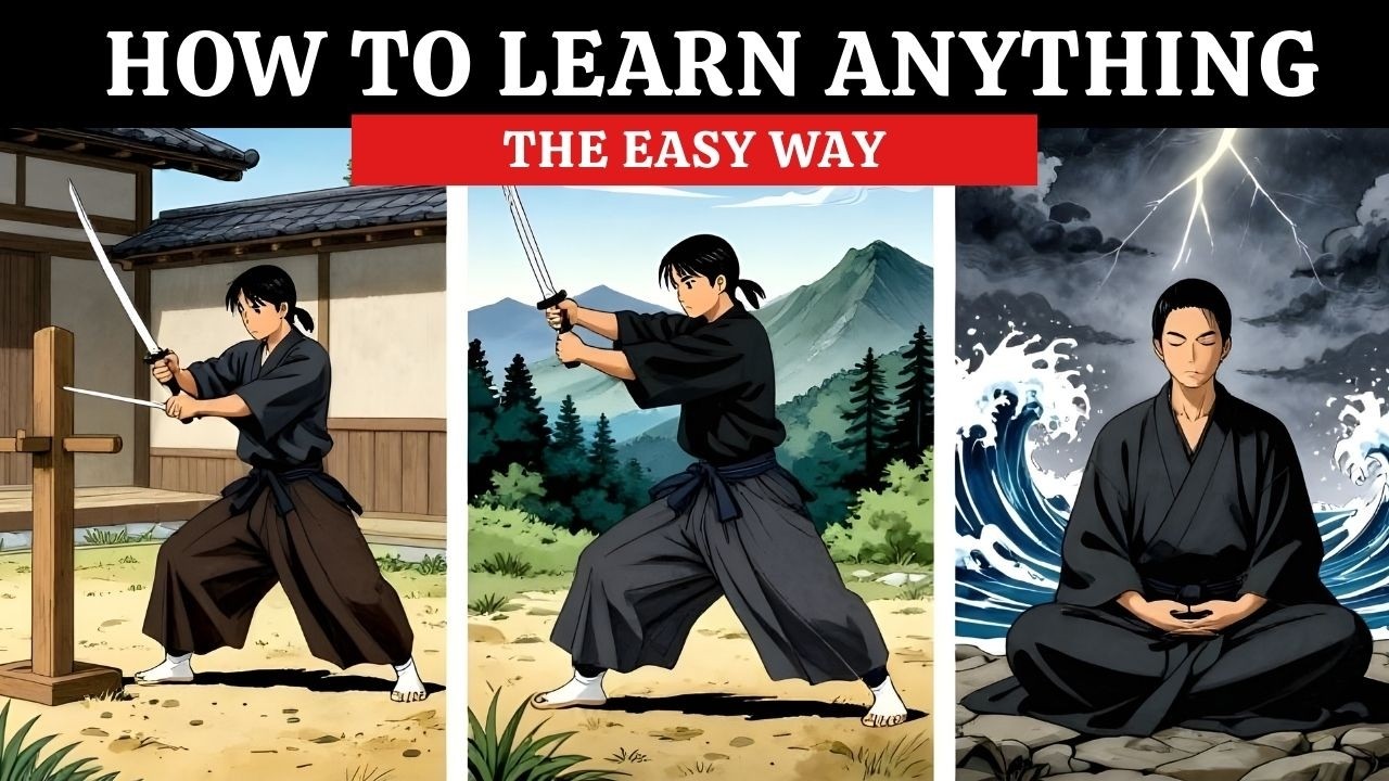 The SAMURAI Learning Method That Makes You UNSTOPPABLE at Anything (Stop Learning More)