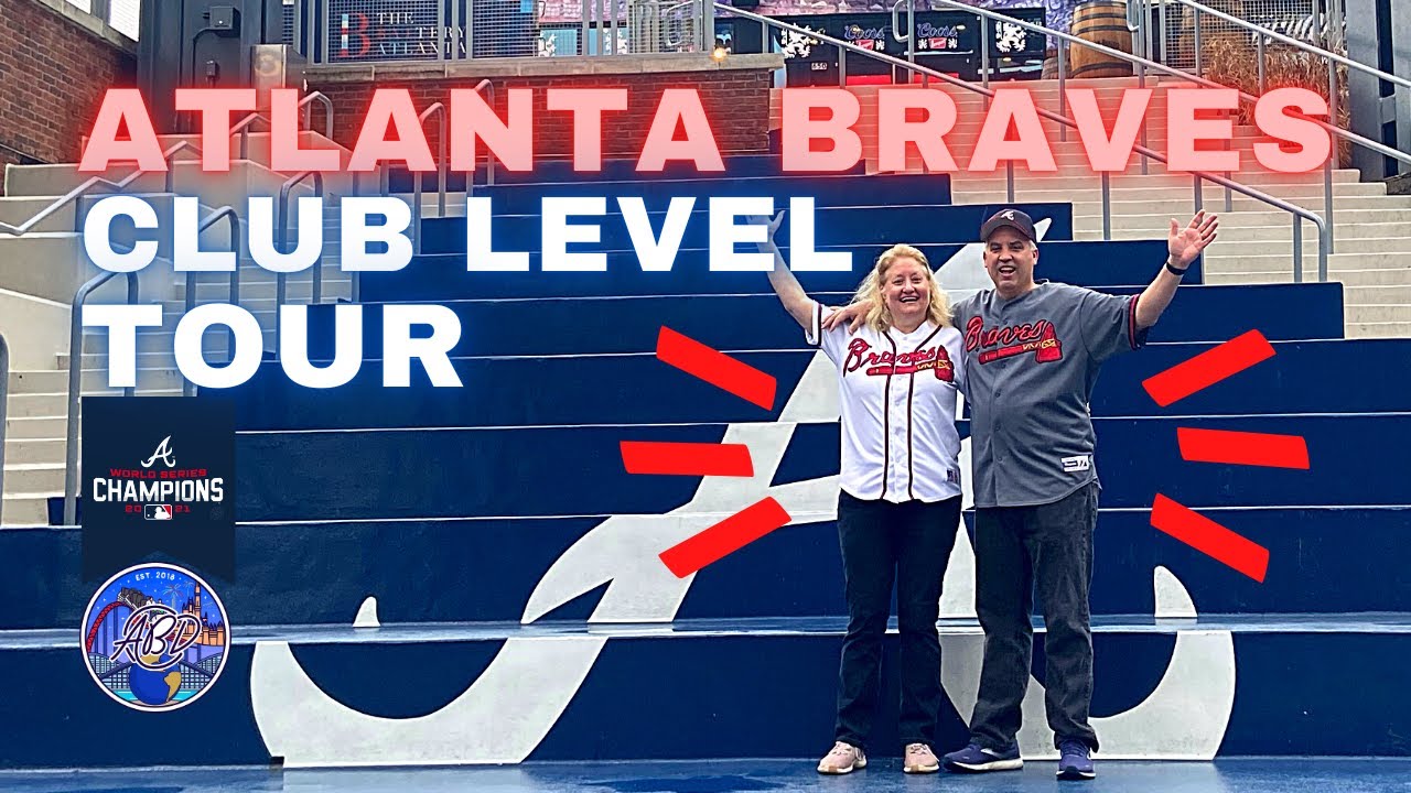 🏆World Champion Atlanta Braves ⚾ Truist Park Club (Xfinity) Level Tour l 200 Level Seats