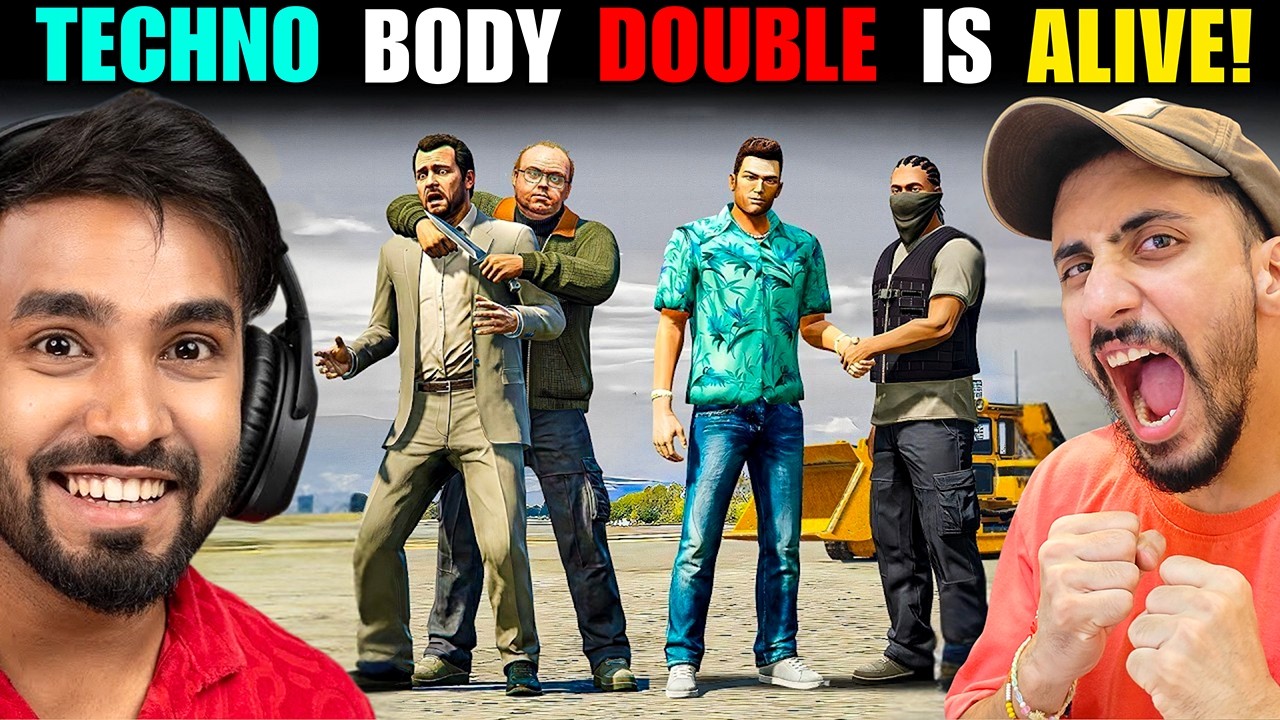 I RESCUED THE BODY DOUBLE!🔥 IT WAS A TRAP😱 | GTA 5  @TechnoGamerzOfficial ​