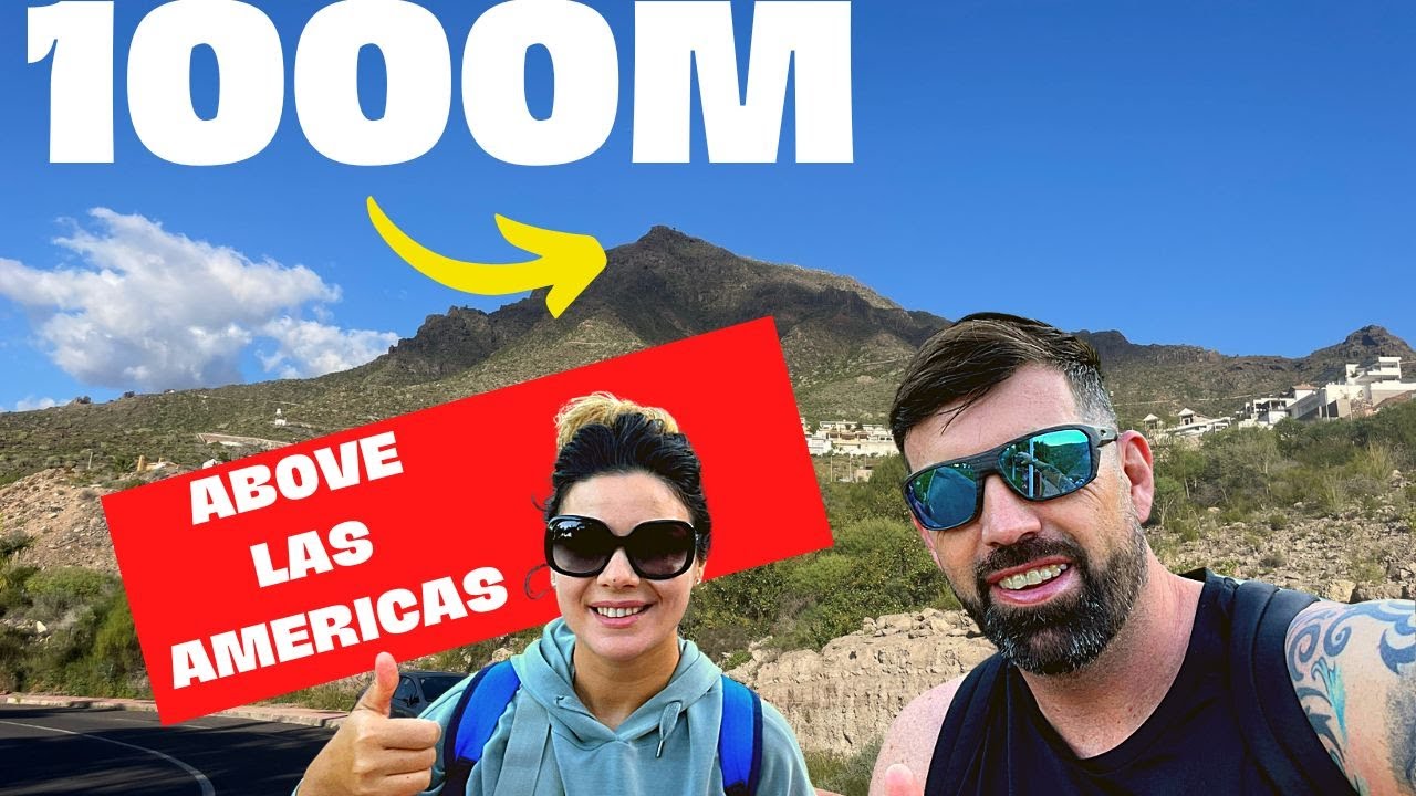 Over 1000m above Las Americas - Roque del Conde 2023