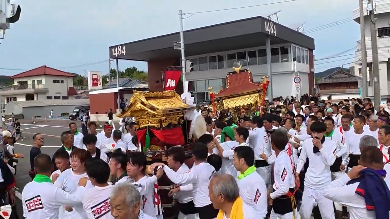 令和７年度 印南祭 山口八幡神社⑥(津井、濱、地方、西山口、野島、上野、楠井) 2025.10.2