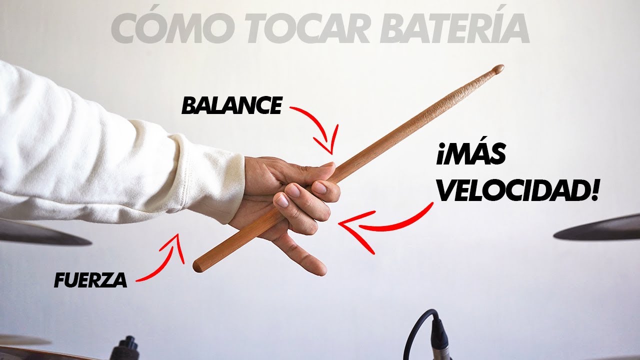 Cómo usar tus MANOS para tocar batería