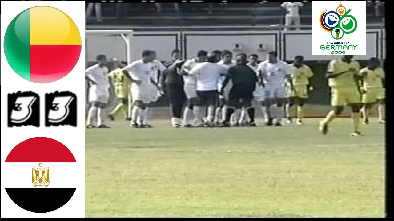 ريمونتادا بطعم الهزيمة في ملخص مباراة بنين و مصر تصفيات كأس العالم 2006