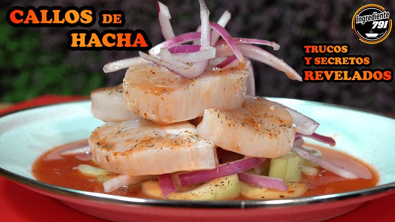 🌶 Como preparar CALLOS de HACHA Estilo SINALOA (( con 2 Salsas Marisqueras )) Fácil y Delicioso |791