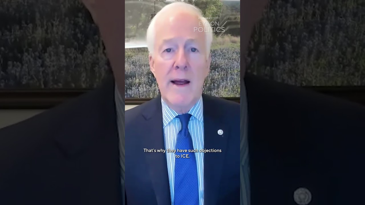 Cornyn on Trumps decision to send ICE to airports while TSA agents miss paychecks