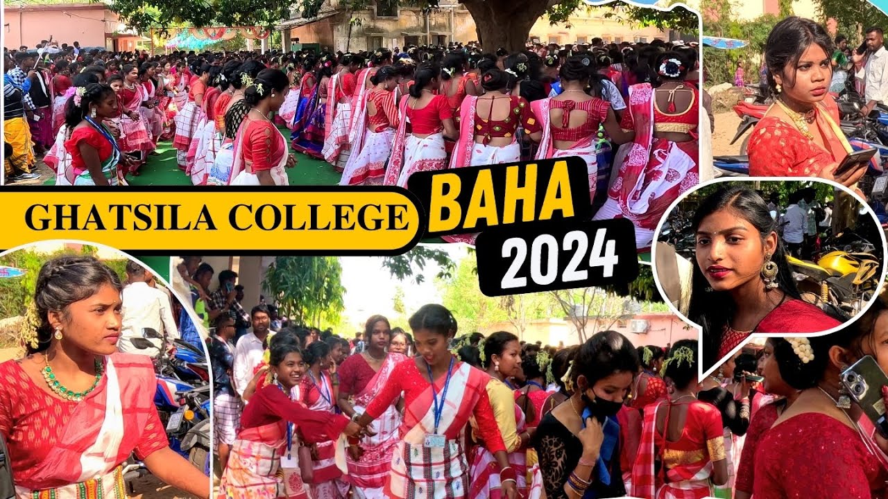 𝐆𝐇𝐀𝐓𝐒𝐈𝐋𝐀 𝐂𝐎𝐋𝐋𝐄𝐆𝐄 𝐁𝐀𝐇𝐀 𝟐𝟎𝟐𝟒 #santhali #santali #newsantalivideo #bahabonga #santhalivideo #ghatsila