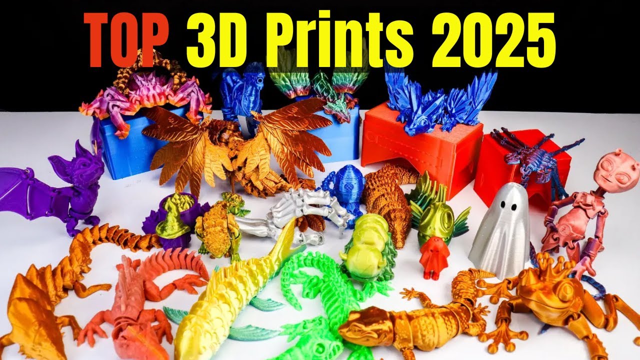 Top 26 Articulated 3D Printing October Recap 2025