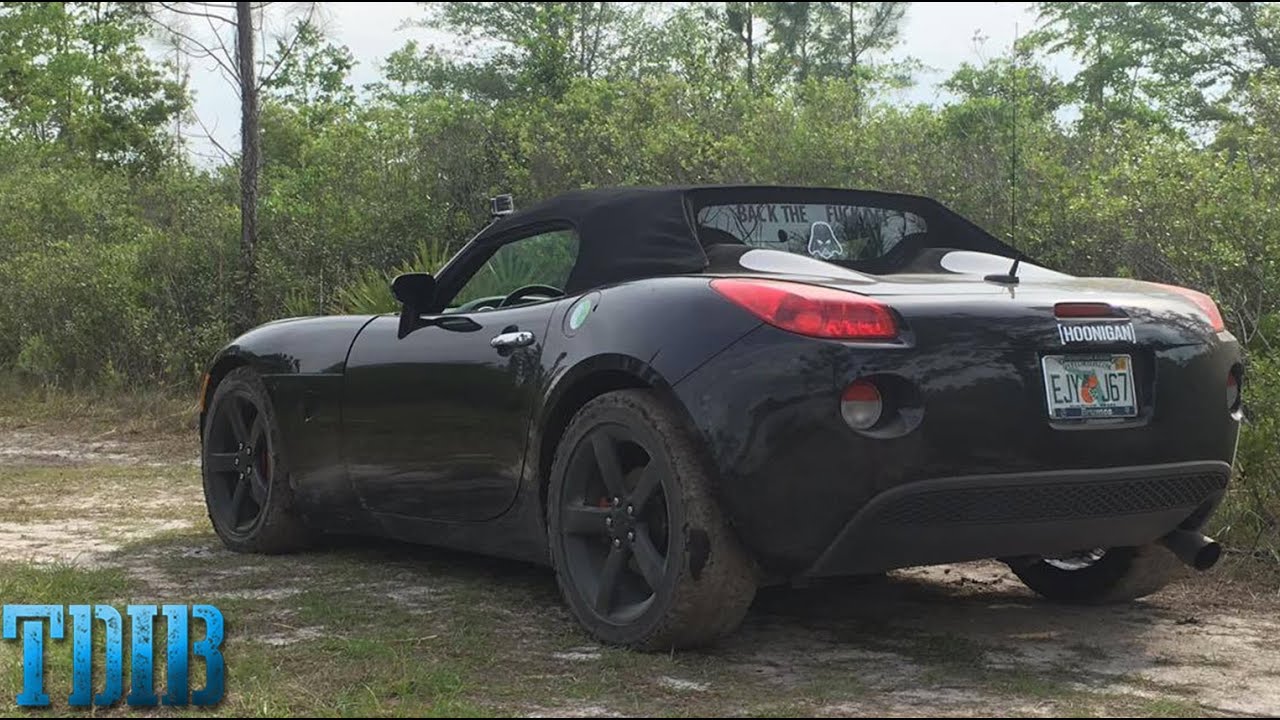 Off Roading In a Pontiac Solstice!?