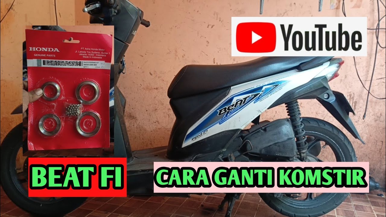 Cara ganti komstir beat fi dan langkah langkah membongkar nya