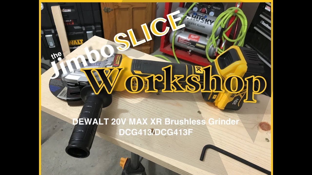 Dewalt 20V Xr Brushless Grinders DCG413/DCG413F