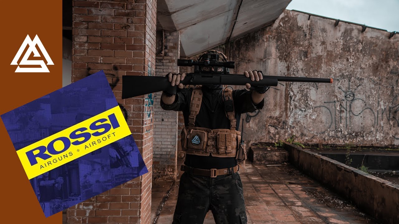 Sniper Airsoft - M24 Storm Rossi - Em campo
