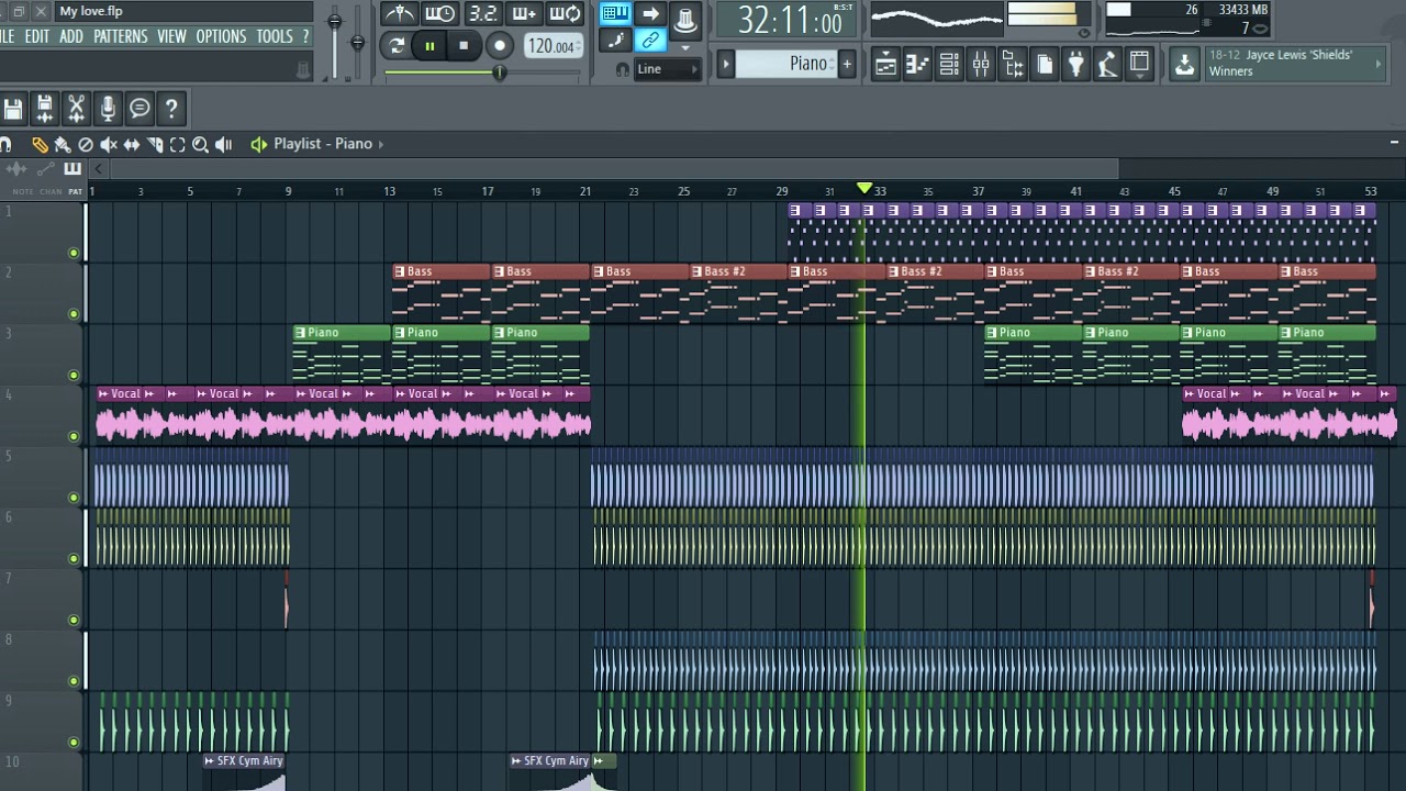 Route 94 ft.Jess glynne-My love(fl studio edit)