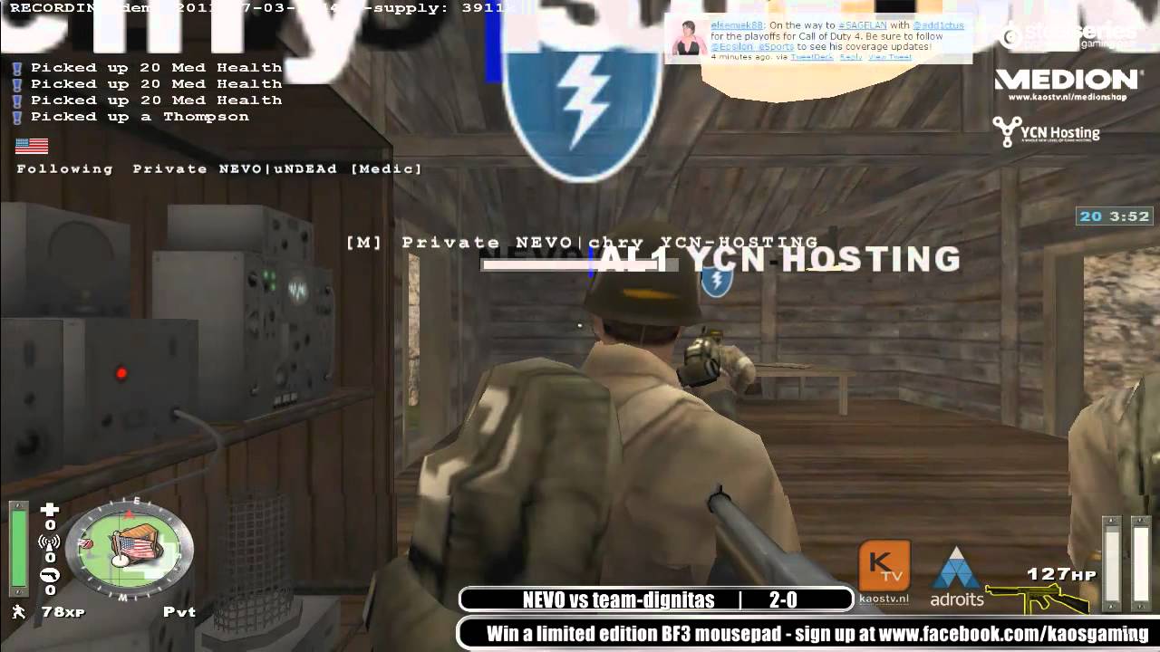 SAGE ET - Nevo vs Team-dignitas - LB Final map2