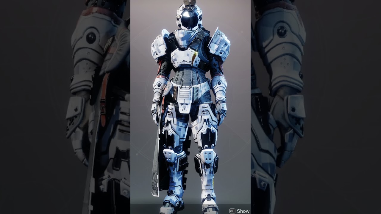 Destiny 2: Melas Panoplia Female Titan Sets | Ash and Iron #D2Fashion